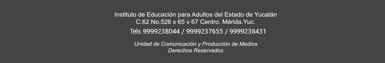 Instituto de Educaci&oacute;n para Adultos del Estado de Yucat&aacute;n